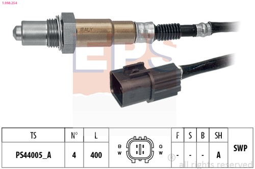 Eps 998 254 lambdasonde - 1x,